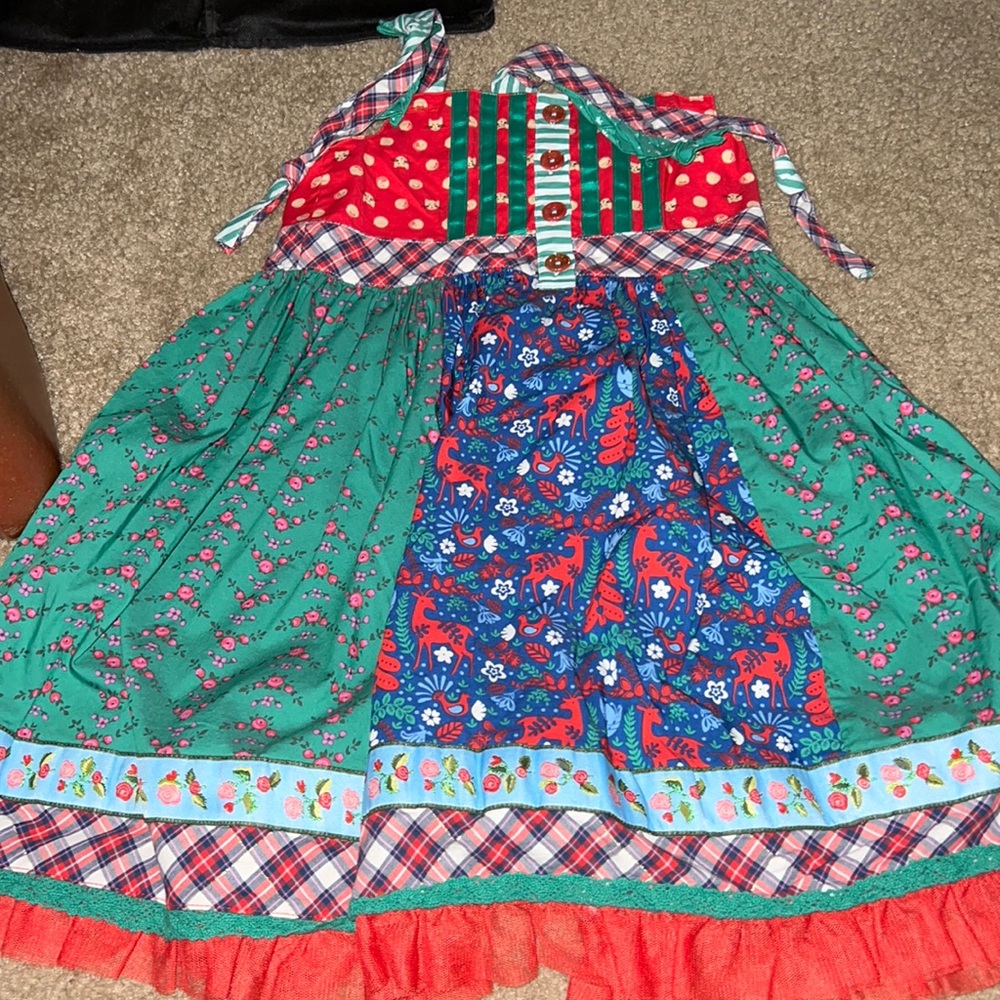Girls Christmas dress